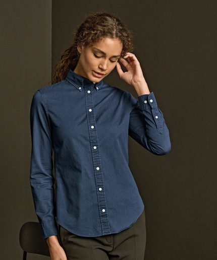 Womens casual twill shirt (4003)