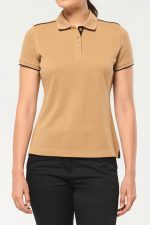 Polo Day To Day contrasté manches courtes femme – Image 20