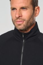 Veste molleton coton manches raglan unisexe – Image 4