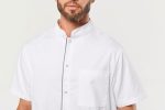 Blouse polycoton avec boutons-pression homme – Image 13