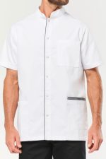 Blouse polycoton avec boutons-pression homme – Image 14