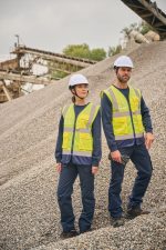 Gilet de sécurité haute visibilité recyclé avec zip unisexe – Image 17