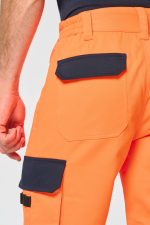 Pantalon de sécurité recyclé multipoches unisexe – Image 8