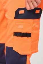 Pantalon de sécurité recyclé multipoches unisexe – Image 10