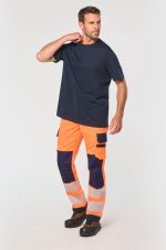 Pantalon de sécurité recyclé multipoches unisexe – Image 5
