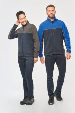 Veste micropolaire bicolore écoresponsable unisexe – Image 17