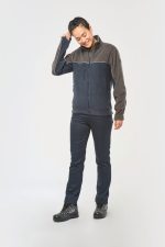 Veste micropolaire bicolore écoresponsable unisexe – Image 9
