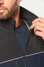 Veste micropolaire bicolore écoresponsable unisexe – Image 10