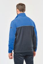 Veste micropolaire bicolore écoresponsable unisexe – Image 3
