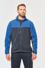 Veste micropolaire bicolore écoresponsable unisexe – Image 14