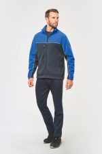 Veste micropolaire bicolore écoresponsable unisexe – Image 4