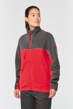 Veste micropolaire bicolore écoresponsable unisexe – Image 5