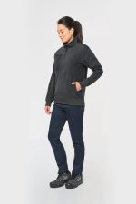 Polaire écoresponsable col zippé unisexe – Image 6