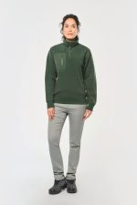 Polaire écoresponsable col zippé unisexe – Image 32