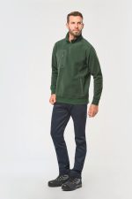 Polaire écoresponsable col zippé unisexe – Image 40