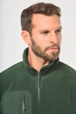 Polaire écoresponsable col zippé unisexe – Image 43
