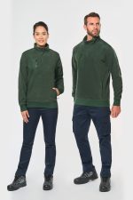 Polaire écoresponsable col zippé unisexe – Image 51
