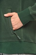Polaire écoresponsable col zippé unisexe – Image 30