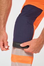Pantalon de sécurité recyclé multipoches unisexe – Image 7
